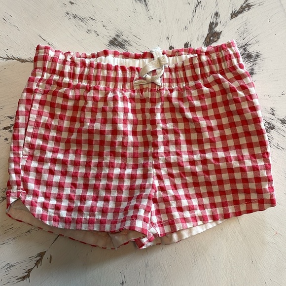 Cat & Jack 2T Strawberry Shirt and Gingham Shorts - Picture 5 of 7